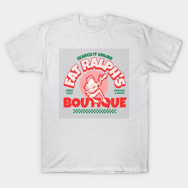 FAT RALPH'S BOUTIQUE PIZZA BOCKS T-Shirt by Fat Ralphs Boutique